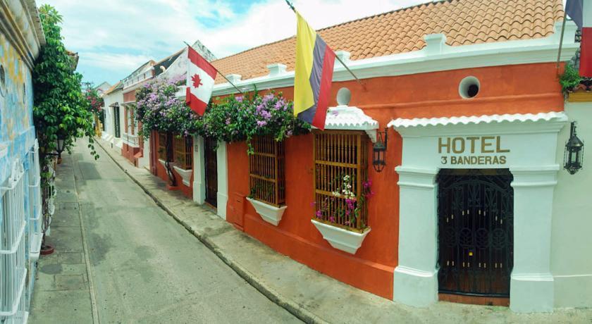 Hotel 3 Banderas Cartagena Exterior foto